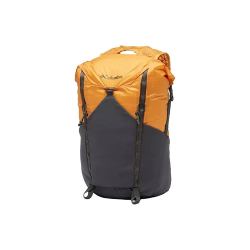 Columbia 22L Альпинистский рюкзак Outdoor Сумка из нейлона Sunlight Orange с кожей Shark Unisex