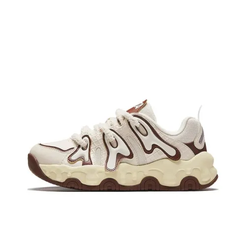 ANTA Casual Низкий Топ Бежевый Коричневый Женский