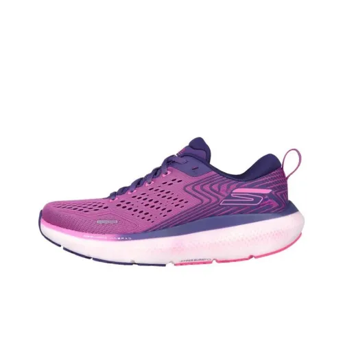 Skechers GO Run Ride 11 Low Топ Повседневные Беговые Кроссовки Женские Фиолетовые