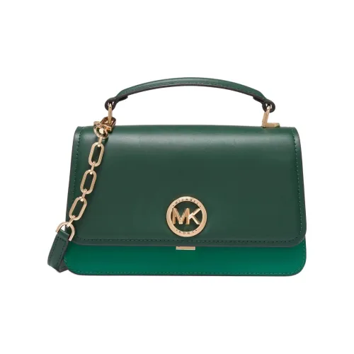 MICHAEL KORS Сумка из коровьей кожи сумка через плечо сумка на одно плечо средний размер женский темно-зеленый