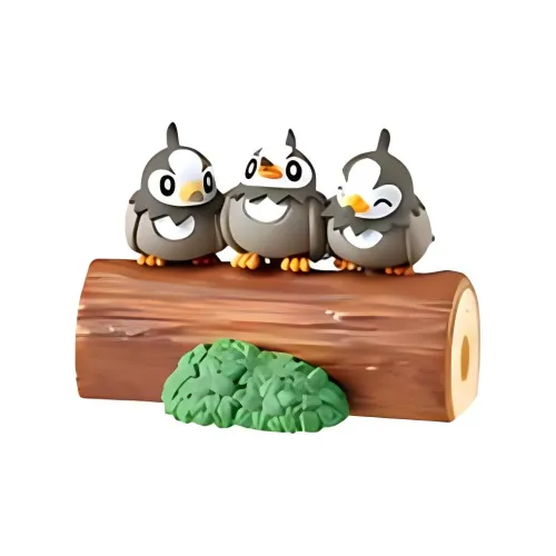 RE MENT Покемон Дерево Stump 100% Играть Food Один Mystery Коробка Целая коробка 6 шт