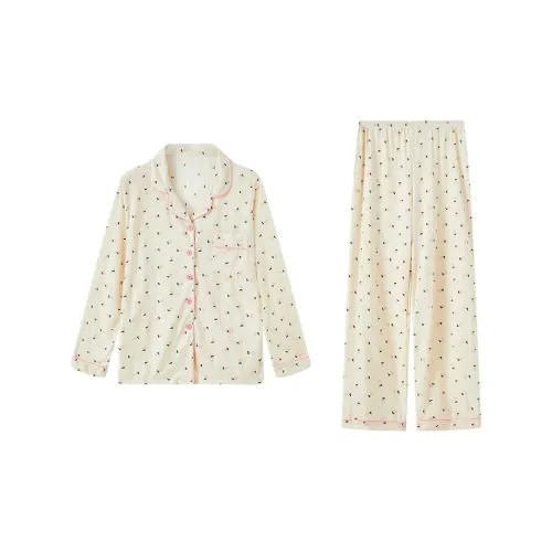 Sleep Pajama Set Women's Multicolor