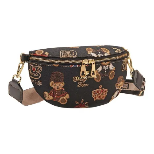 ERANGBEAR Сумка через плечо средний размер женский черный красный розовый светло-синий ромбовидный черный