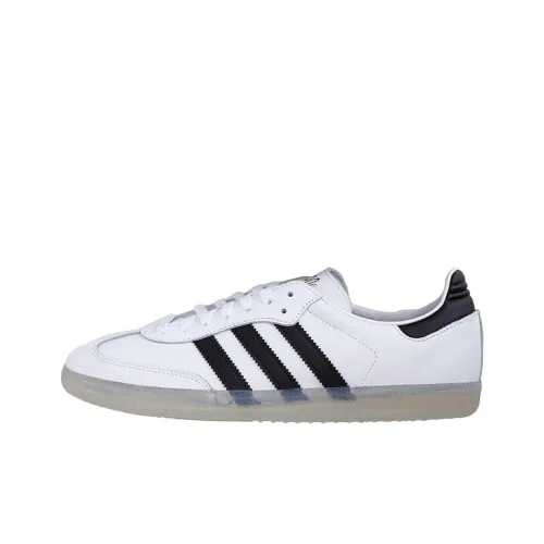 Adidas SAMBA OG Low Топ Скейтборд Кроссовки Мужские Белый Черный