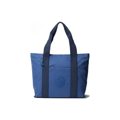Kipling Полиамид Тоут Сумка Сумка для покупок Сумка среднего размера унисекс синего цвета