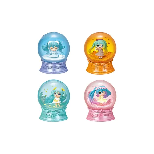 RE MENT Hatsune Miku The Tale OF The Four SEASONS Сценарий Орнамент Миниатюра Слепые коробки Полный комплект из 4 шт