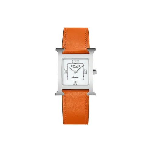 HERMES Автоматический Механический Movement Унисекс Часы 30MM*26mm Белый