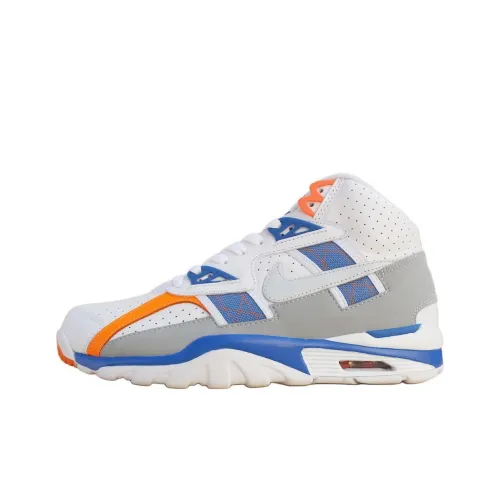 Nike Air Trainer SC Slip-resistant Abrasion-resistant High Top Casual Shoes Men's White Blue
