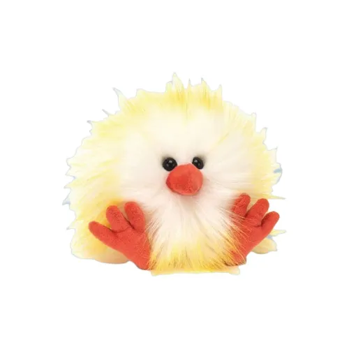 JELLYCAT Farm Animal Collection Crazy Chick Желтый Белый Плюшевая Кукла 12 см Высота
