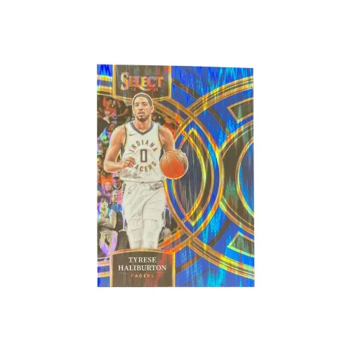 PANINI 2023 24 SELECT Pacers Haliburton 11 99 Синий Falls Fold Звезда Card Карта Product Access Спортивные карты 1 шт