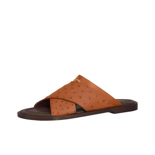 LOUIS VUITTON Foch Стильные Сандалии Мужские Коричневые