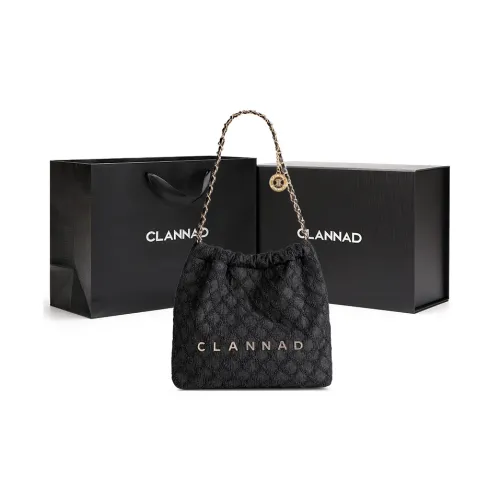 Clannad Сумка через плечо среднего размера женская черная