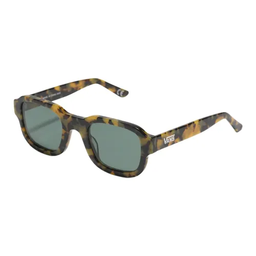 Vans Ацетат Квадратные Солнцезащитные очки Унисекс Черепаховый