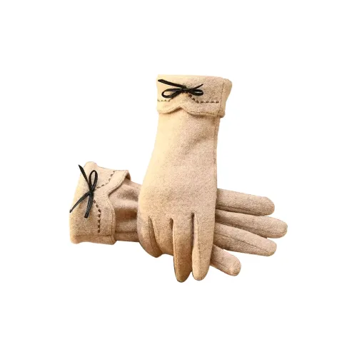 VINEY Вязаные перчатки из смесовой шерсти для женщин