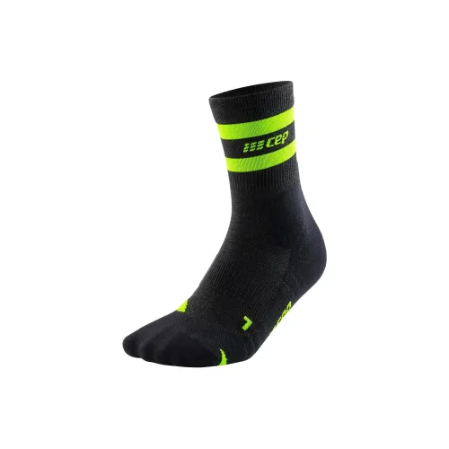 Cep Hiking 80s MID CUT Компрессионные носки Высокие носки Мужские 1 упаковка Зеленый