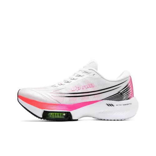 Up Run Extraordinary Arrow Беговые кроссовки Низкий топ Pearl White Pink Unisex