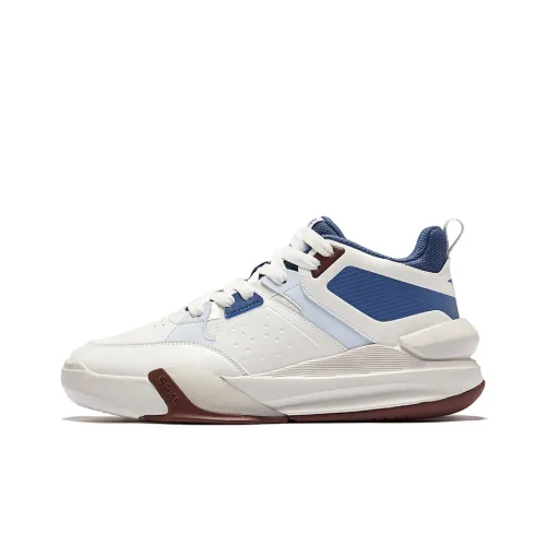 Erke Бодрый 2,0 Устойчивые к истиранию Низкие Кроссовки для скейтбординга Мужские Микрокристаллический Белый Дымчатый Синий