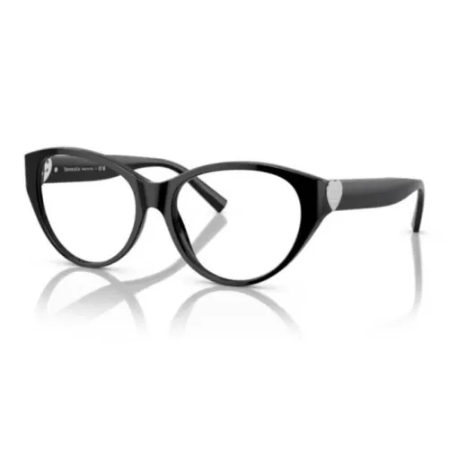 TIFFANY CO. Ацетатные овалные оправы для очков женские черный черепаховый
