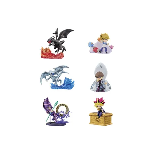 RE MENT YU Gi Oh! Настольный Коллекция Орнамент с персонажем Юги Миниатюрные слепые коробки полный комплект из 6 штук