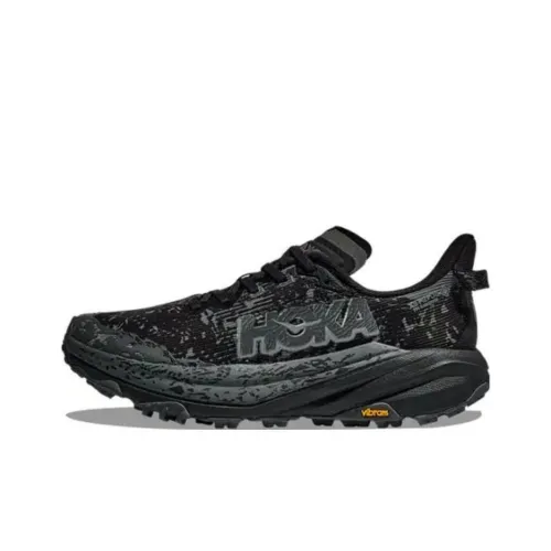 HOKA ONE ONE SPEEDGOAT 6 Беговые кроссовки Низкий Топ Черный Женский