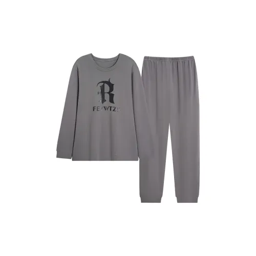 UAVAE Пижамный комплект Мужской Темно-серый