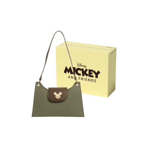 Disney Mickey Series Сумка через плечо из синтетической кожи стандартная женская коричневая