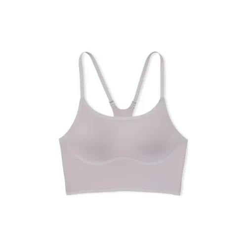 Victoria's Secret Розовый Relay Рейсербэк Спортивный Бюстгальтер Фиолетовый Ashes Бюстгальтер Женский Фиолетовый Серый