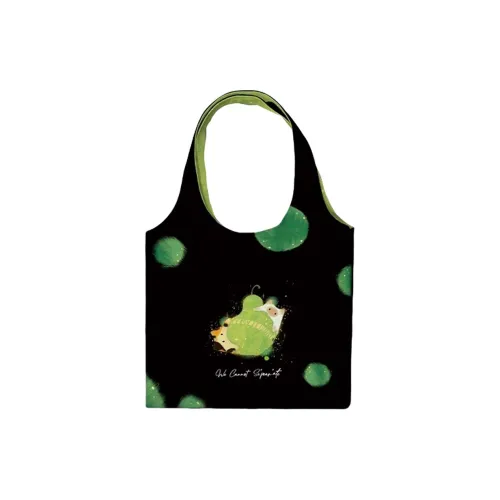 AOSONG Замша Ткань Сумка через плечо Стандартная Унисекс Черный и Зеленый