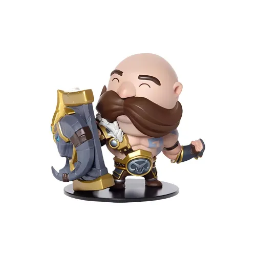 LEAGUE OF LEGENDS Braum The Heart OF The Freljord LOL Чиби-фигурки 9,3 см