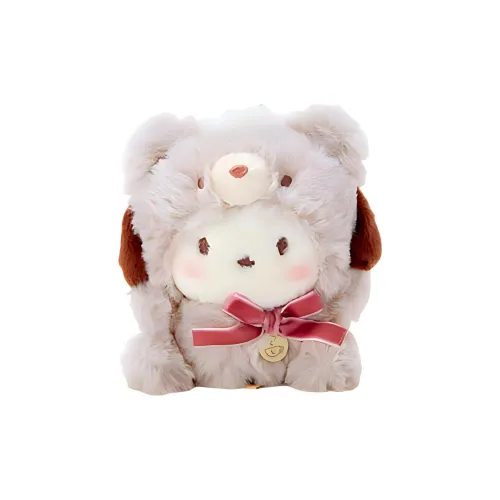 Санрио Латте Медведь Коричневый Кукла Плюшевая Брелок 14 см Высота