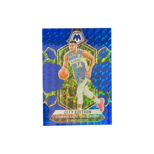 PANINI Адетокунбо 2023 24 Мозаика Bucks Буква Bro Синий Мозаика Фолд Баскетбольная Карта Карта Продукт Access