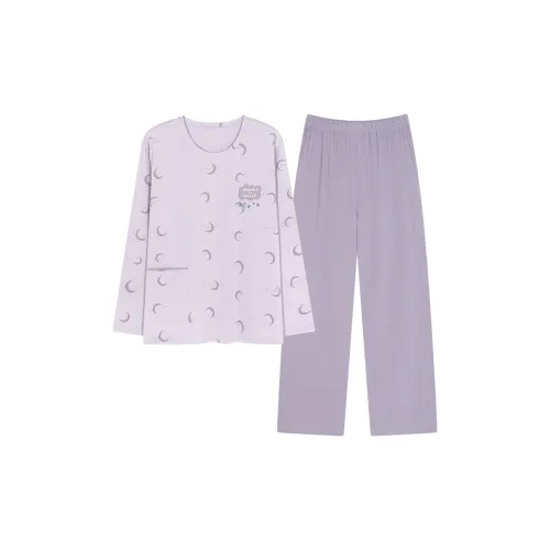 UAVAE Пижамный комплект женский Lorraine фиолетовый