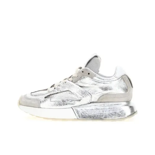 AirStep Устойчивый к истиранию Низкий Топ Повседневная обувь Женская Серебряный