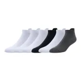 6 пар (Белый *3 + Черный + Белый + Серый)