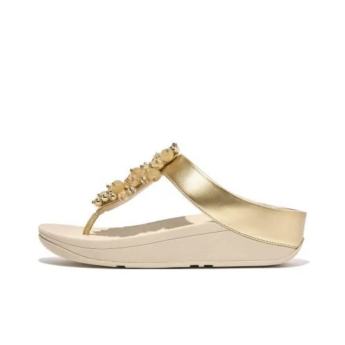 FITFLOP противоскользящие шлепанцы женские цвет платина