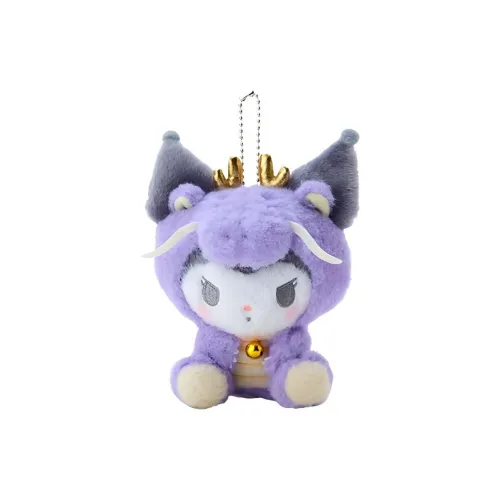 Санрио Kuromi 2024 Год Дракона Талисман Кукла Плюшевая Подвеска 15 см Рекомендуемая Высота