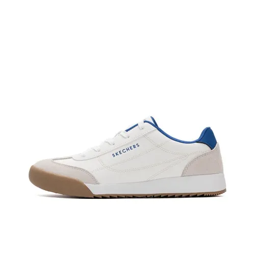 Skechers Zinger 2,0 Износостойкие Дышащие Низкие Беговые кроссовки Мужские Белые