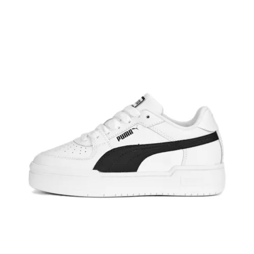 PUMA Детские Скейтбординги Низкий Топ Белый/Черный Унисекс