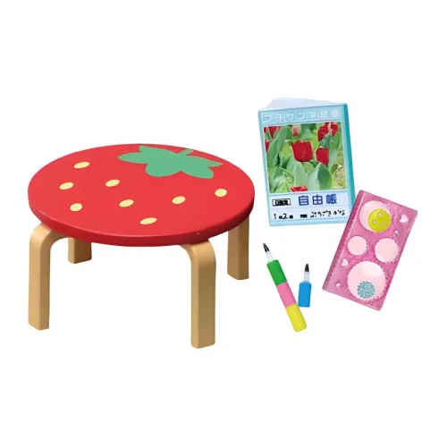 RE MENT Девичий'S ROOM Сердце Fluttering Играть Food Один Mystery Коробка Целая коробка 8 шт