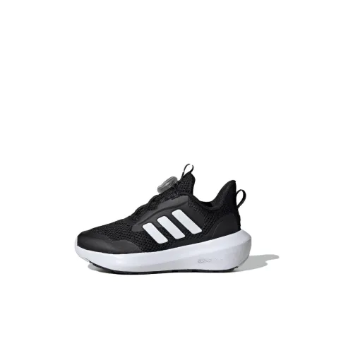 Adidas FORTARUN 3,0 Устойчивый к истиранию Низкий Топ КIDS Лайфстайл Обувь Черный Белый Малыш
