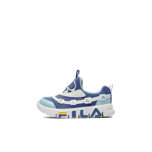 FILA KIDS Kumi Light Slip-resistant Anti KICK Низкий Топ Обувь для малышей Синий Infant и Toddler