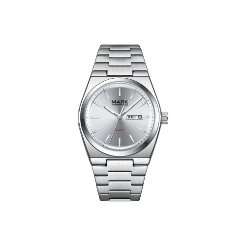 FAIRWHALE Pioneer Collection Кварцевый механизм Металлический ремешок Часы Мужские Серебристый циферблат