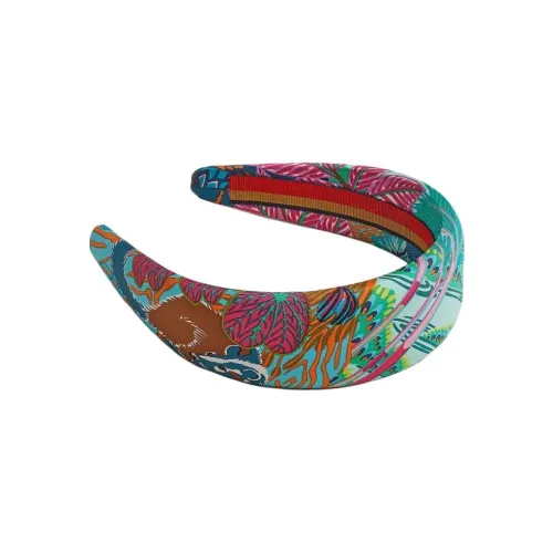 HERMES Шелковые ободки для волос Женские Многоцветные