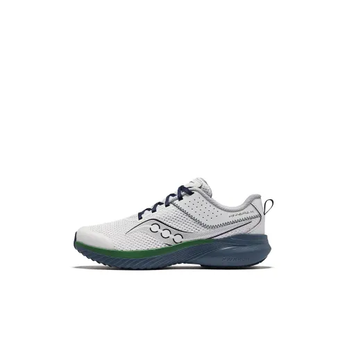 Saucony Kinvara Elite 14 Детская беговая обувь Низкий топ Светло-серый синий Kids