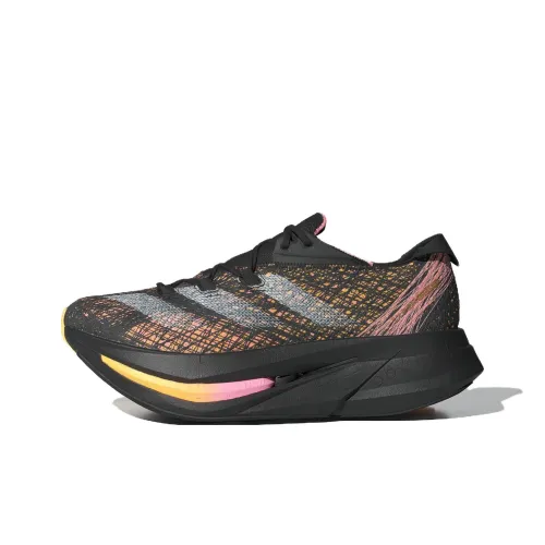 Adidas Adizero Prime X 2,0 Устойчивый к истиранию Низкий Топ Карбоновая плита Марафон Беговые кроссовки Унисекс Черный Желтый Розовый
