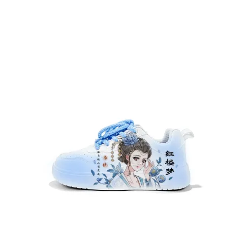 Cold Cicadas Yesterday Легкие и Дышащие Низкие Кроссовки для Скейтбординга Унисекс Белый Синий