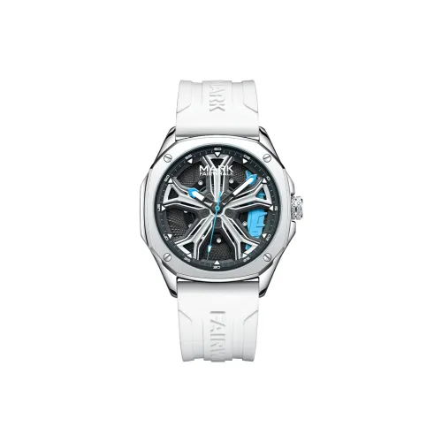 FAIRWHALE Кварцевый механизм силиконовый ремешок мужские часы черный циферблат