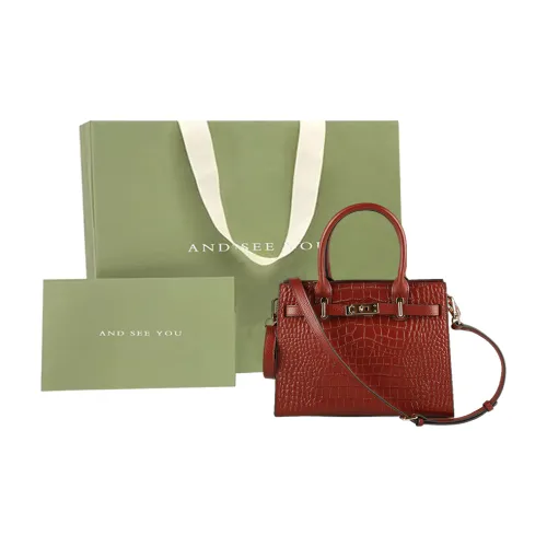 ANDSEEYOU Сумка через плечо из коровьей кожи большая женская