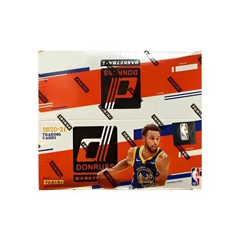 Панини NBA Player Баскетбольные коллекционные карты 2020 21 Донрус Ритейл Игрок Карта Спортивные карты Целая коробка