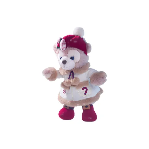 Disney 2021 Christmas ШеллиМэй Красная шляпа Куклы Плюшевая кукла Трубы Высокий Шанхайский Дисней